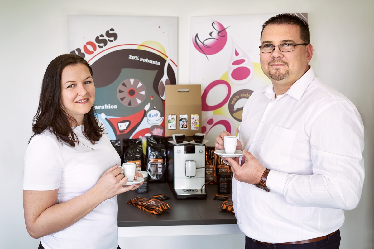 Viktor i Radka Bouša – małżonkowie i załżyciele rodzinnej firmy EspressoServis (od 2007 roku)